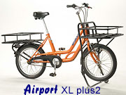 Airport XL mit doppeltem Rahmenrohr und Industriekrben vorn und hinten